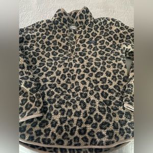 Sweater animal print leopard